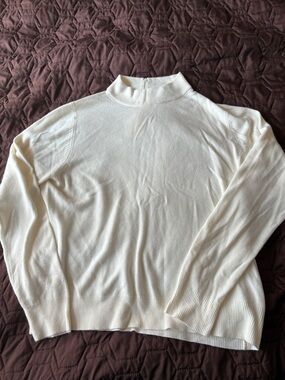 Mountain Lake Cream Turtleneck Sweater